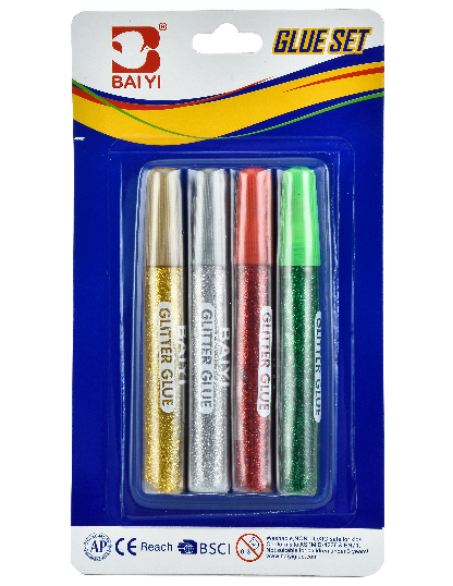 4ct 15g Glietter Glue In Blister