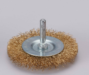 Standard Shaft Mounted Crimped wire wheel brush