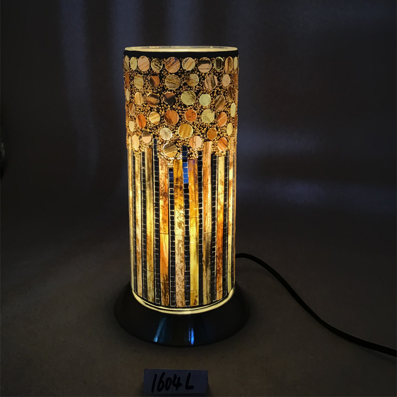 Mosaic glass table lamp Glass Mosaic decorative lamp Home decoration glass Mosaic desk lamp