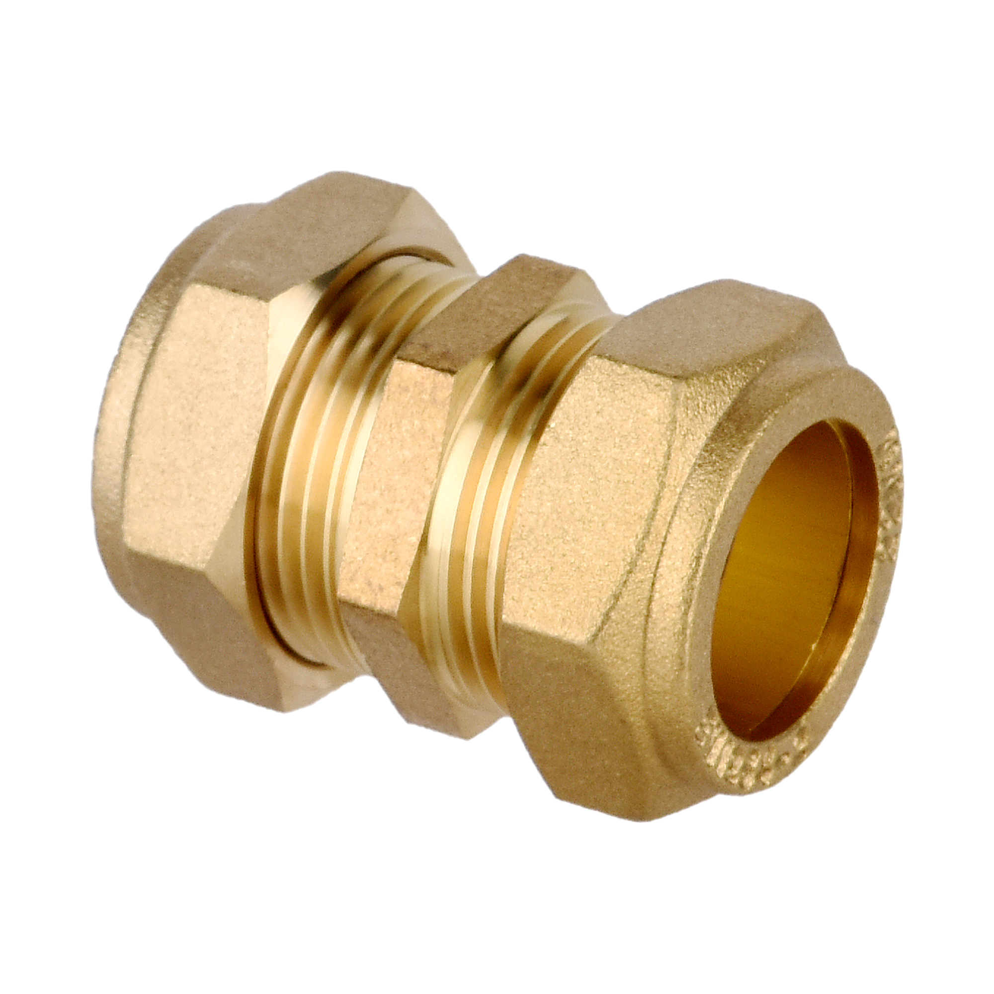 Ccu Straight Coupler 22mm Pack of 2 UK