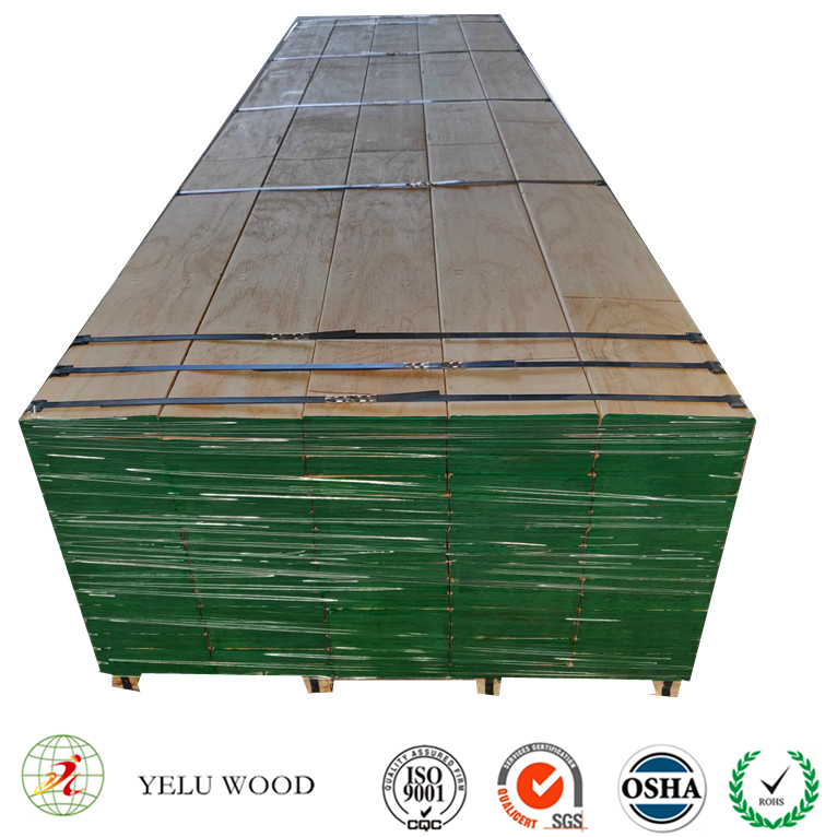 Laminated scaffold board