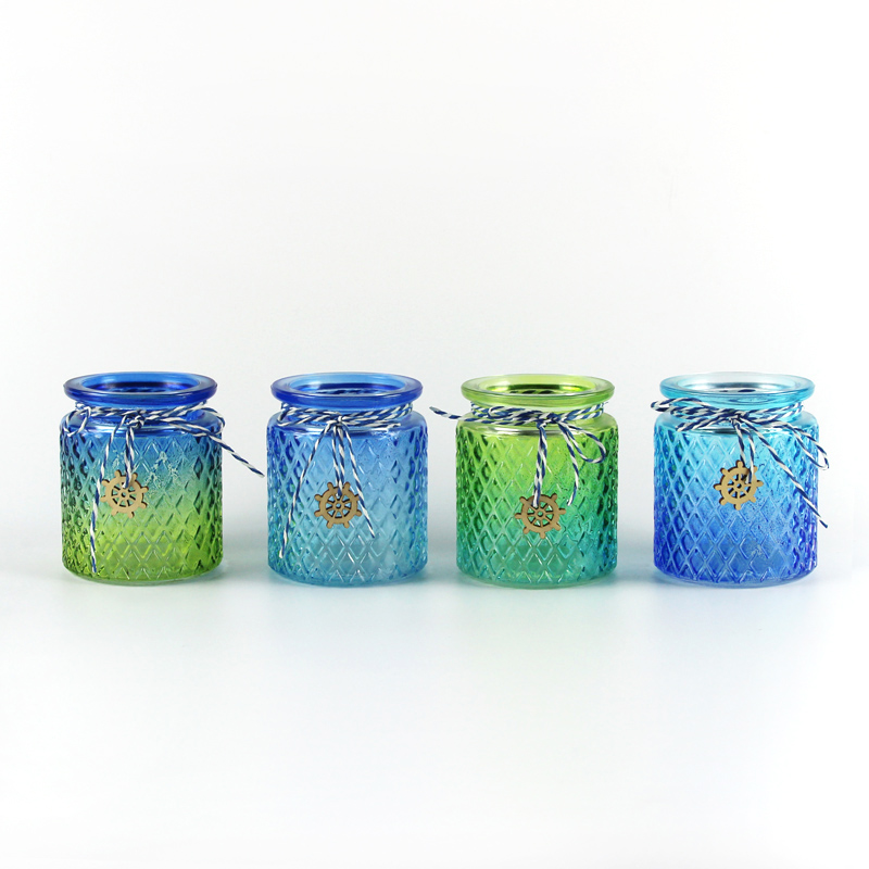 glass candle holder