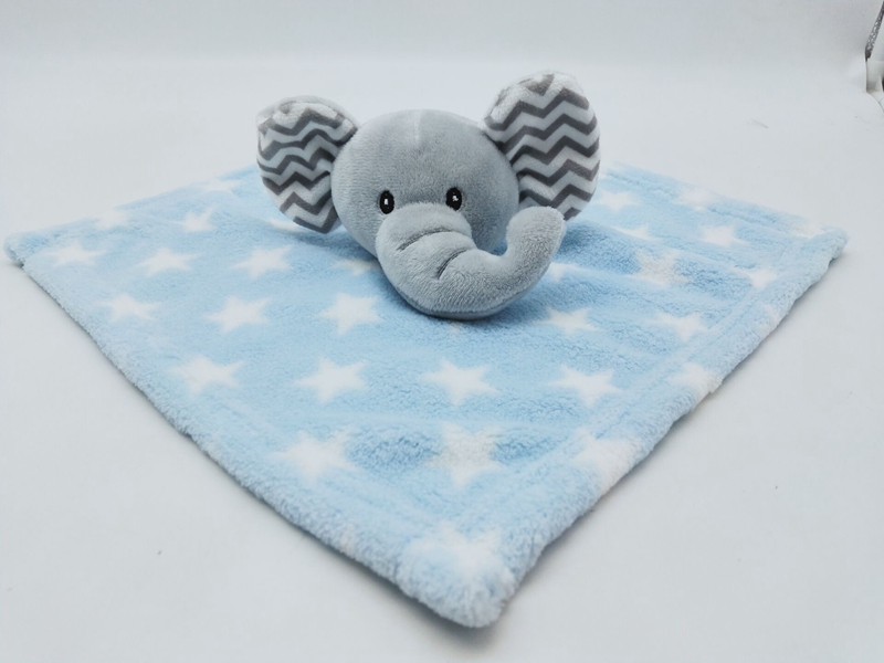 baby blanket with toy