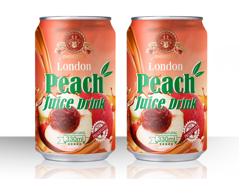 330ml Peach Juice Drink
