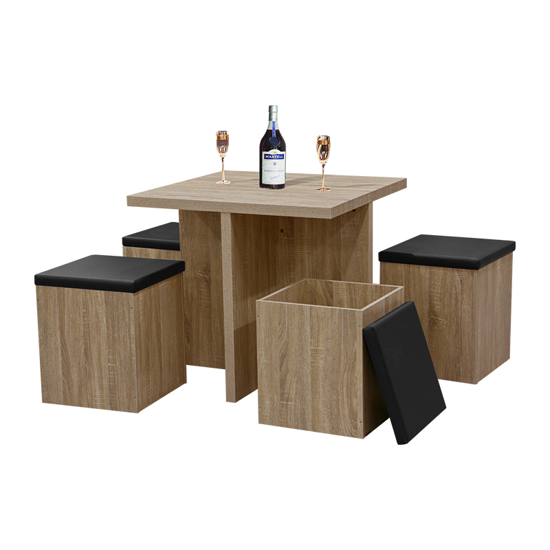 Dining Set with 4 Chairs
