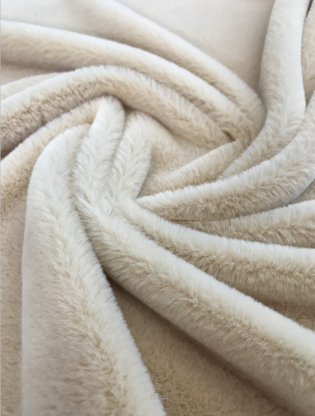 Solid rabbit fur