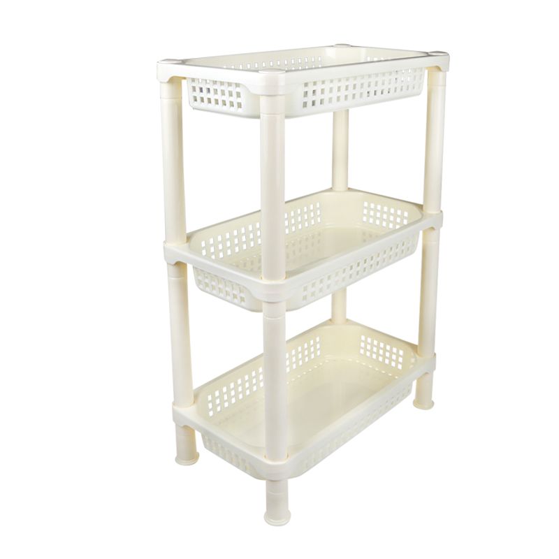 Three Layer Rectangular Storage Shelves