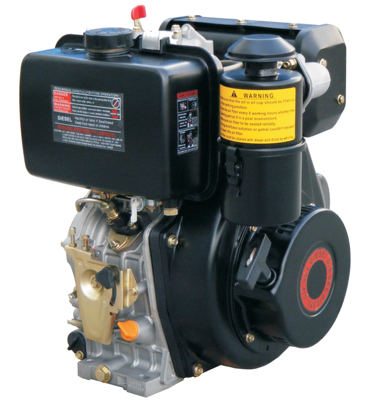 12Hp Air Cooled Single Cylinder Diesel Engine KA188F