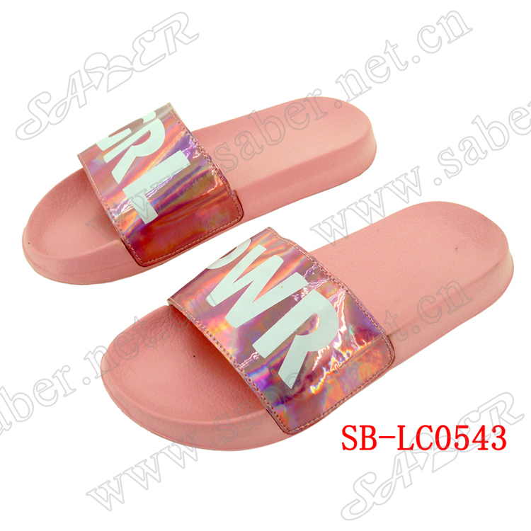 Eva Pink Modern Oem Flat Sandal For Woman