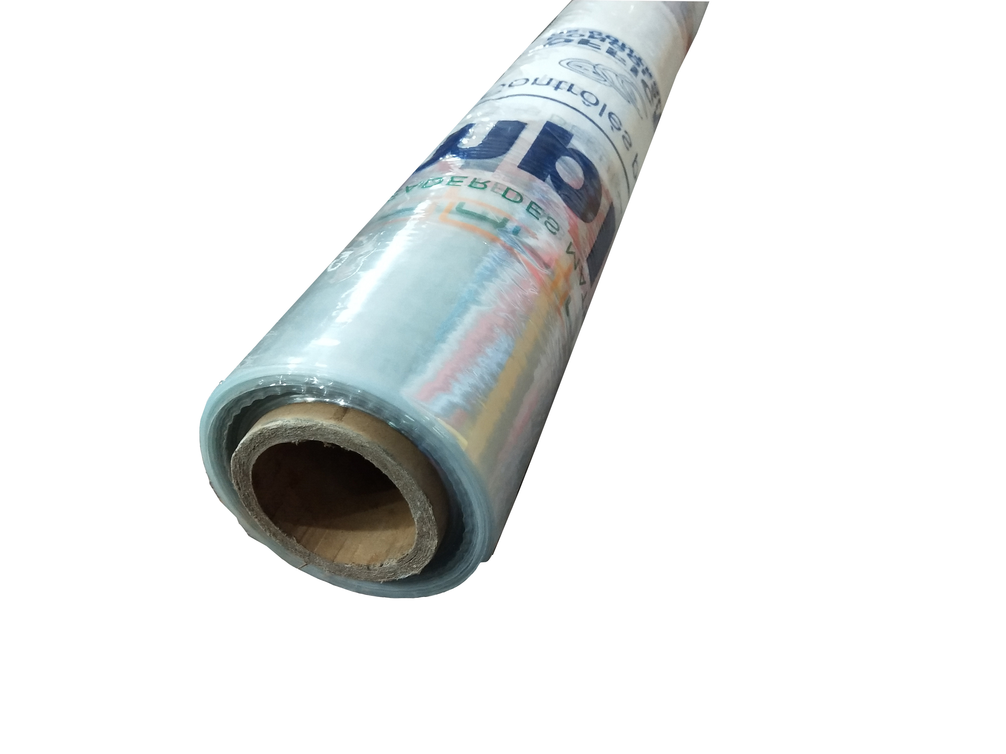 Printed mattress packing film