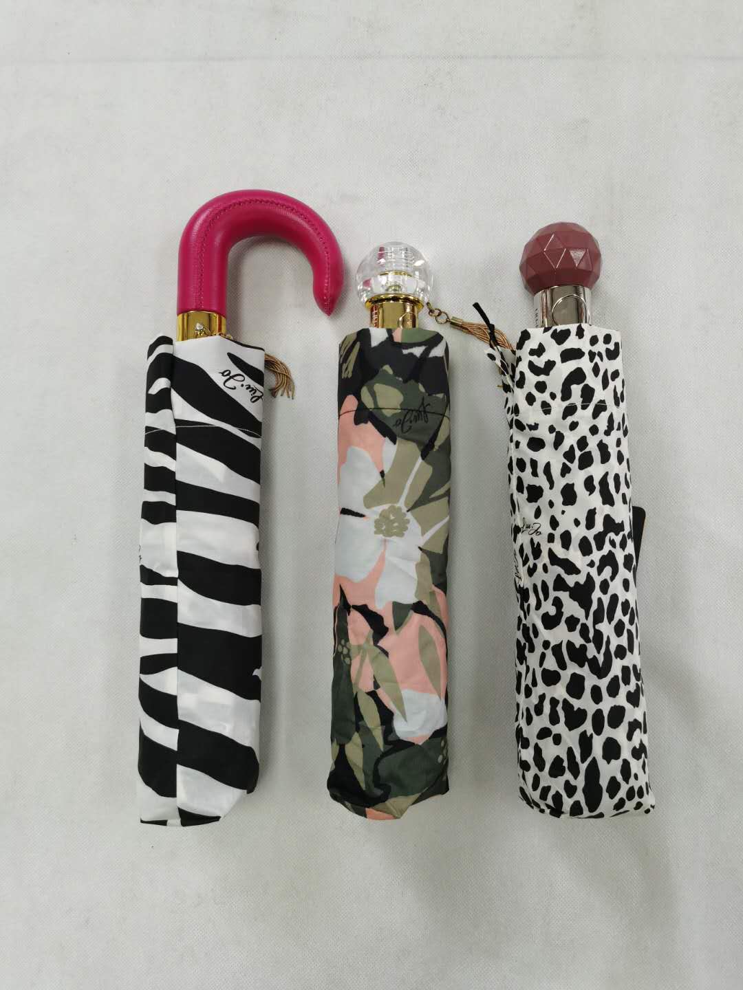 3 Section Manual Open Folding Umbrella