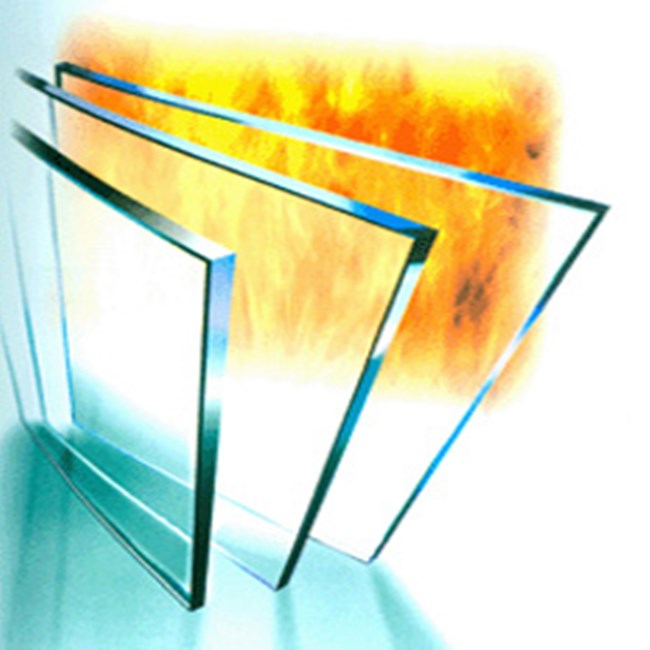 Fire rated glass