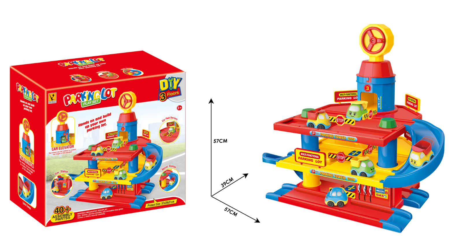 3-Floors Garage Set