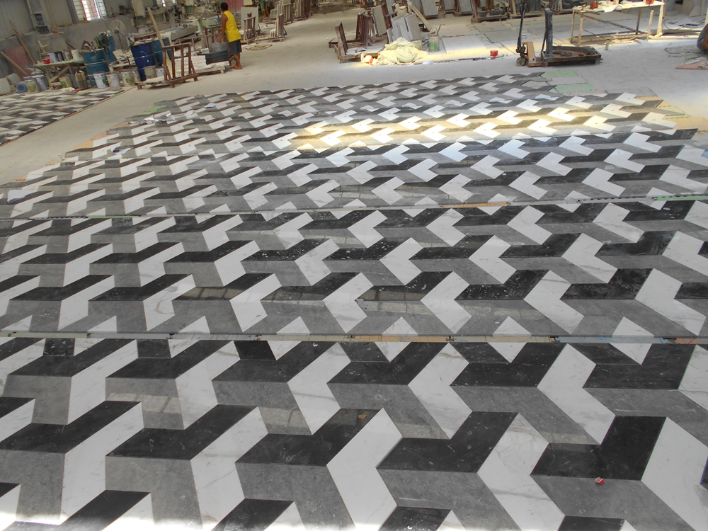 Marble Waterjet Medallion