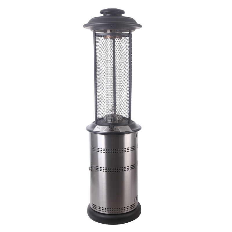 Cylindrical Retractable Radiant Patio Heater (Straight Body Style)