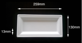 Sugarcane plate
