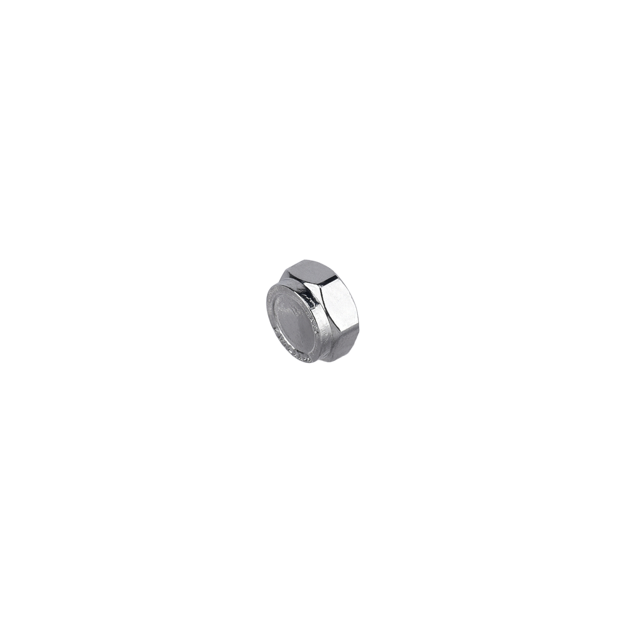 Threaded Brass Blanking Nut 1/2" - CHROME - Pack of 1 UK