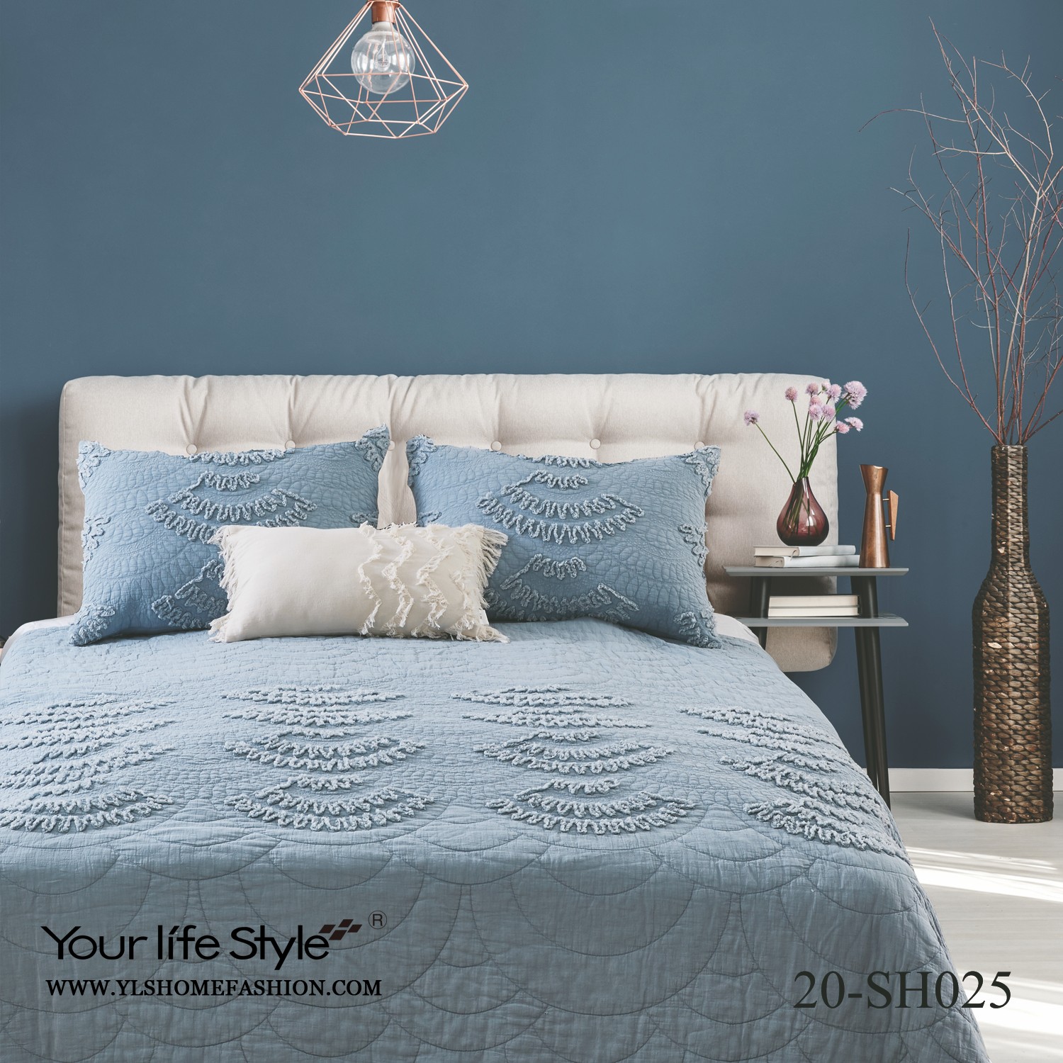 Ines Three Piece Bedspread