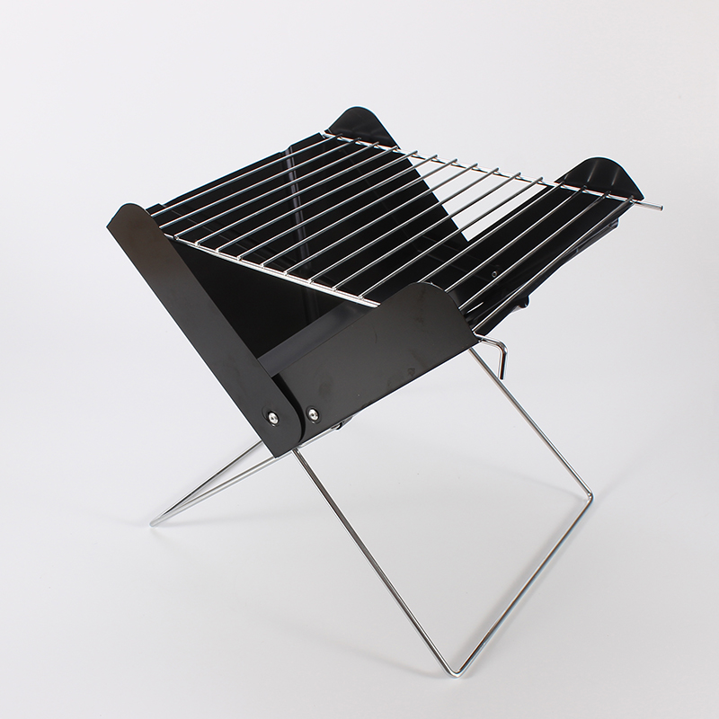 Portable charcoal bbq grill Non-Stick Hot-selling Outdoor BBQ Grill folding Barbeque Grill A189