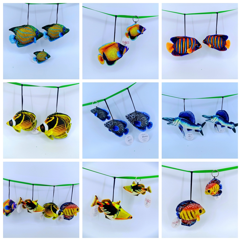 Sea animals key chain