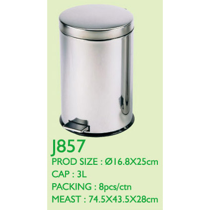 3l S/S Waste Bin