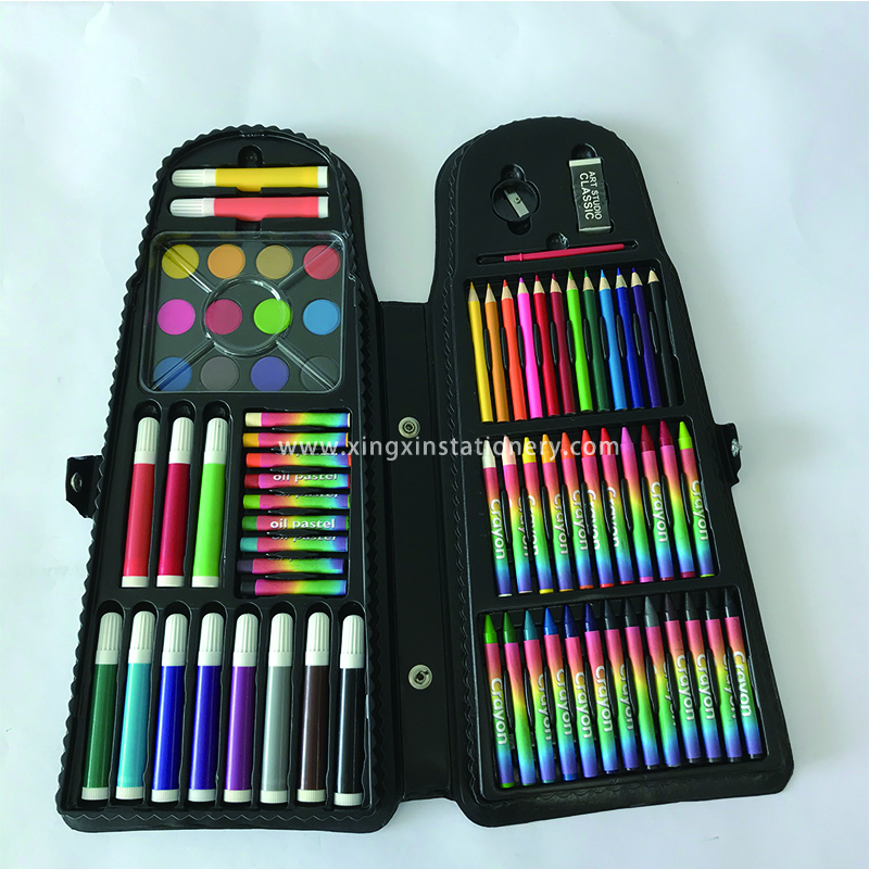 75pcs Plastic Box Art Set