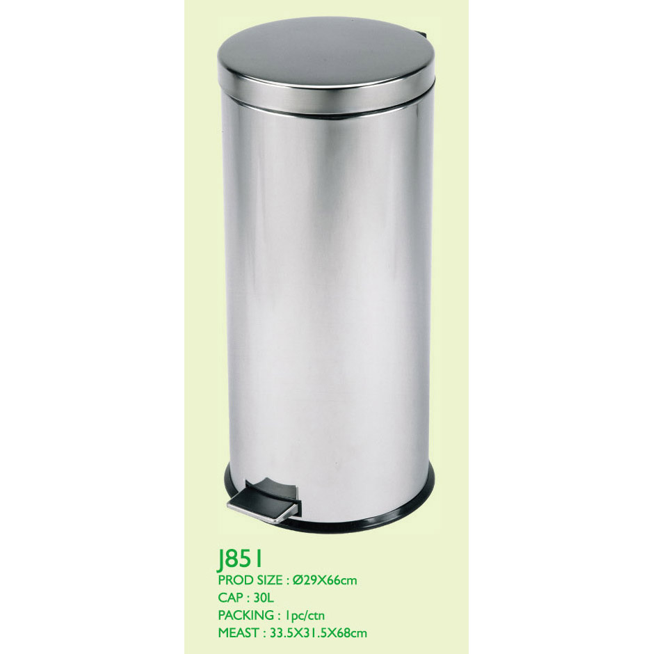 30l S/S Waste Bin