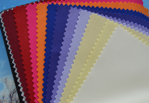 TR dyed fabric