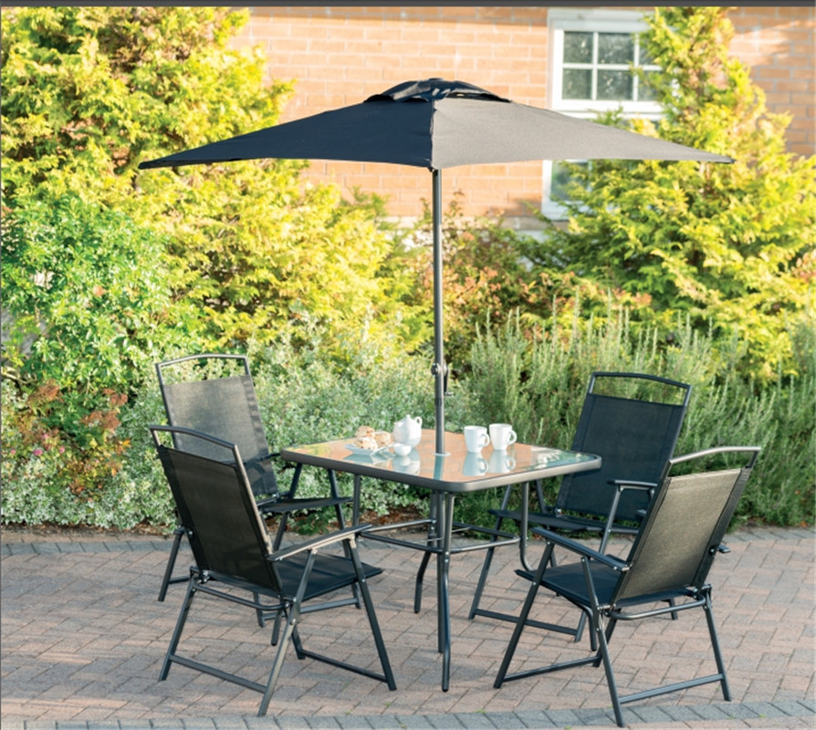 Textilene foldable 6pcs set