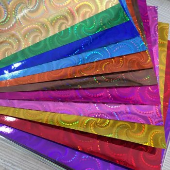 Holographic Paper,Metallized Board,Holographic Board,Color mettlic paper