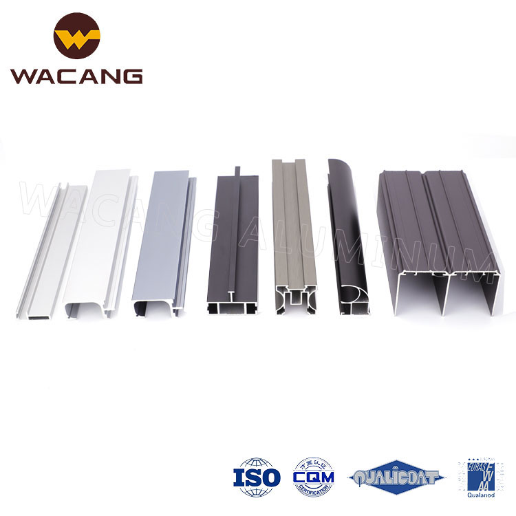 Aluminum profiles for windows and doors