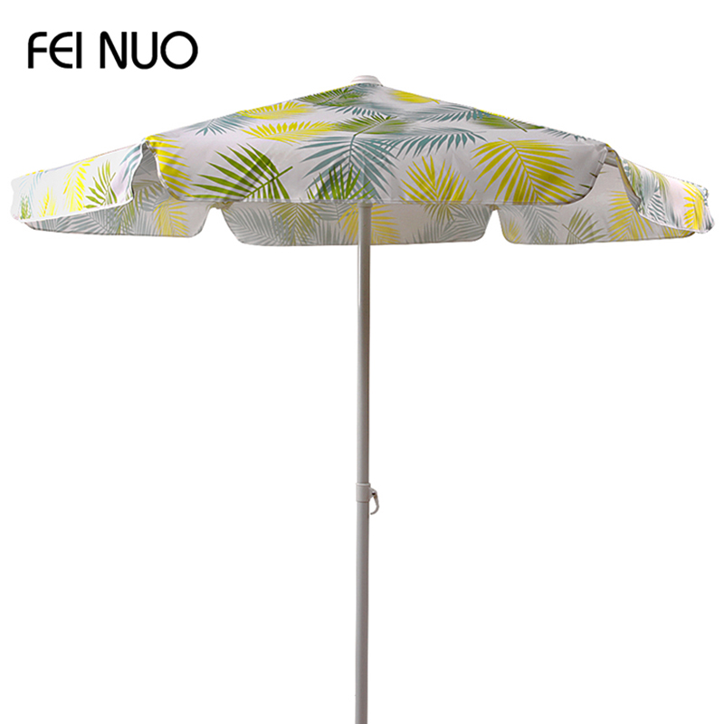 Outdoor new printed colorful easy open hawaii beach umbrella