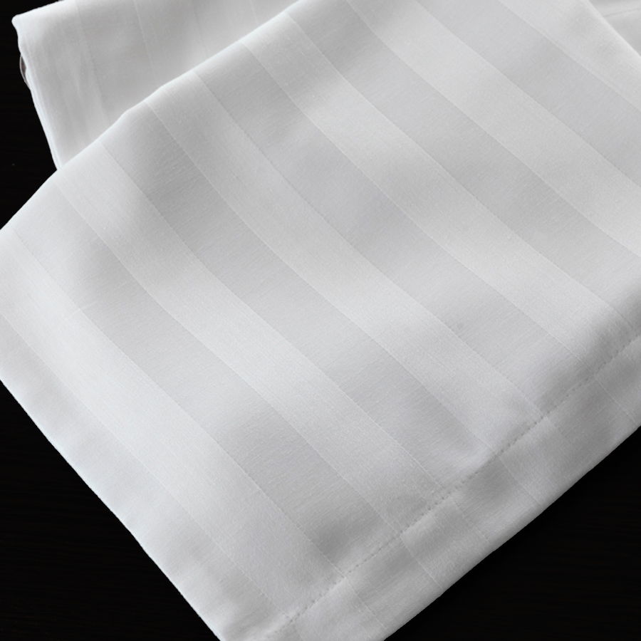 100% cotton 3cm sateen stripe fabric 60*60/173*156 330TC
