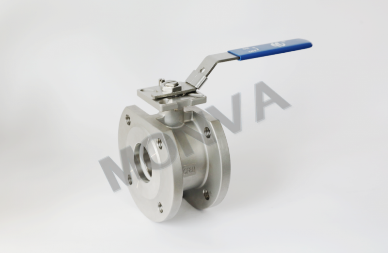 1-pc Wafer Flange Ball Valve 150Lb and PN16/PN40