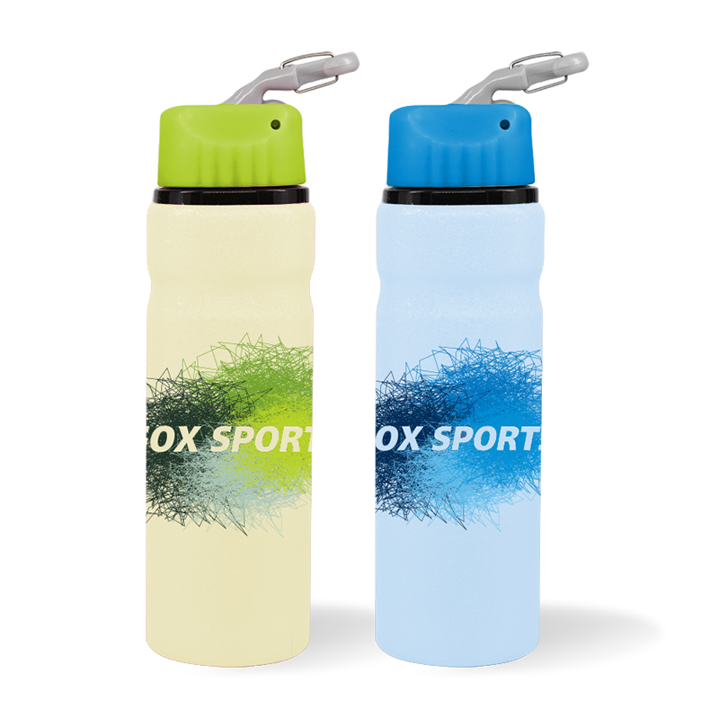 GOX Aluminum Water Bottle With Foldable Spout Lid BPA Free