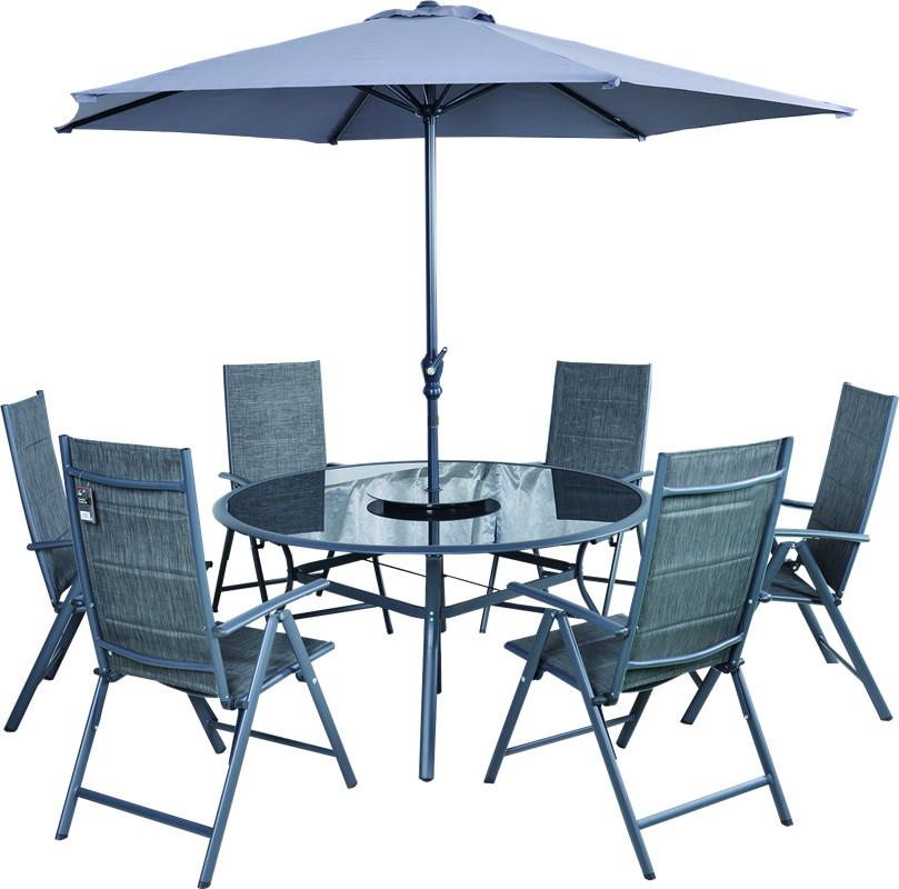Textilene foldable 8pcs set