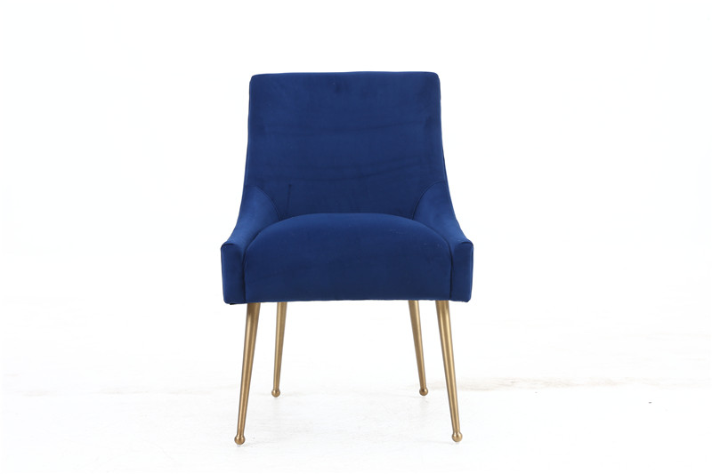 Modern Dining Room Chairs Modern Dining Chair with gold leg