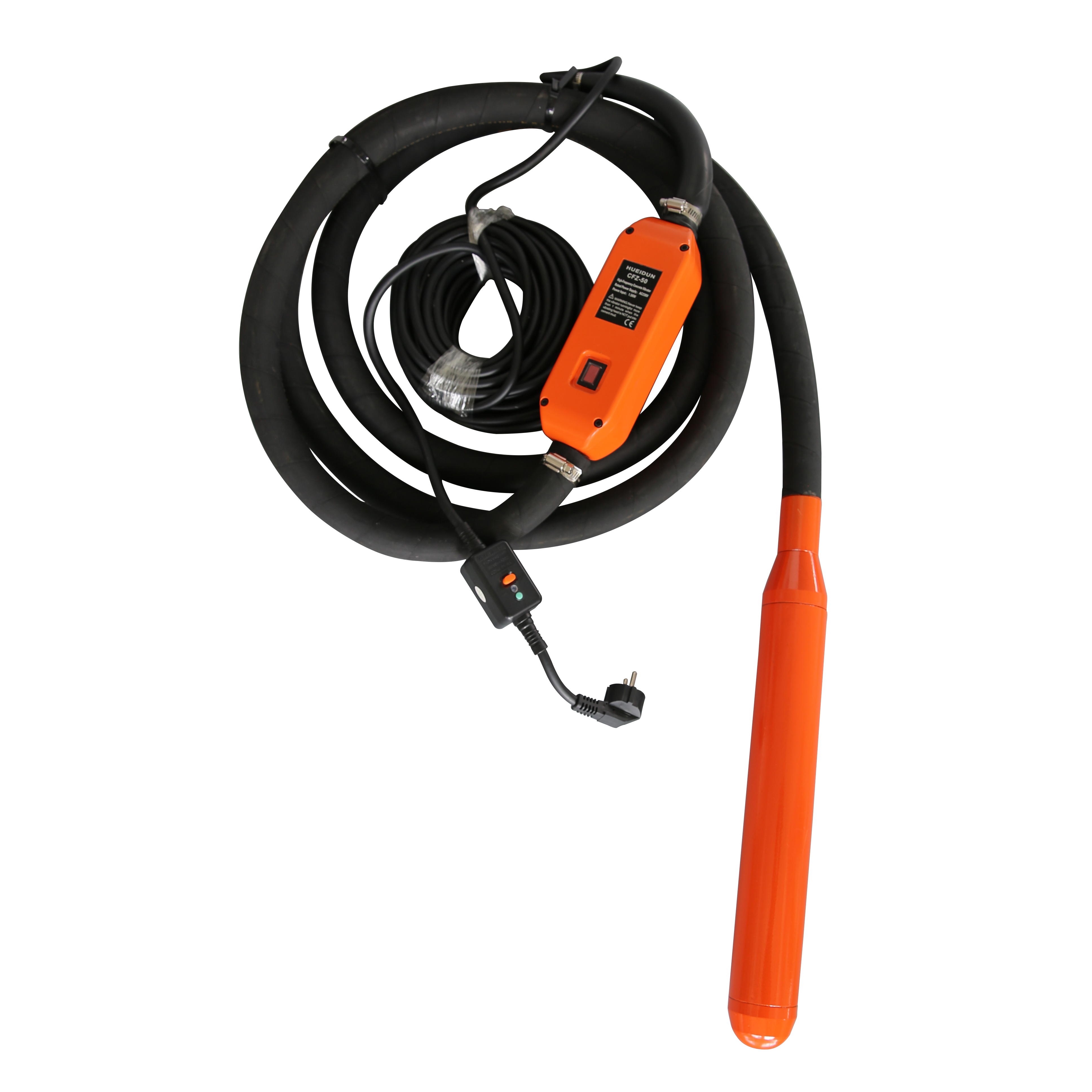 High-frequency concrete vibrator