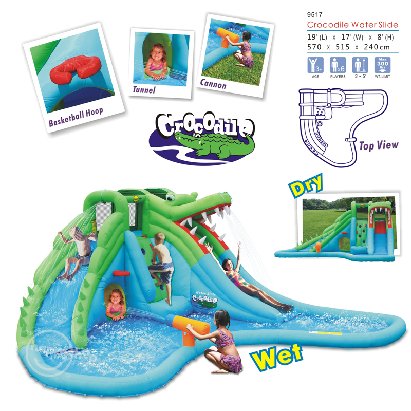 Crocodile Water Slide
