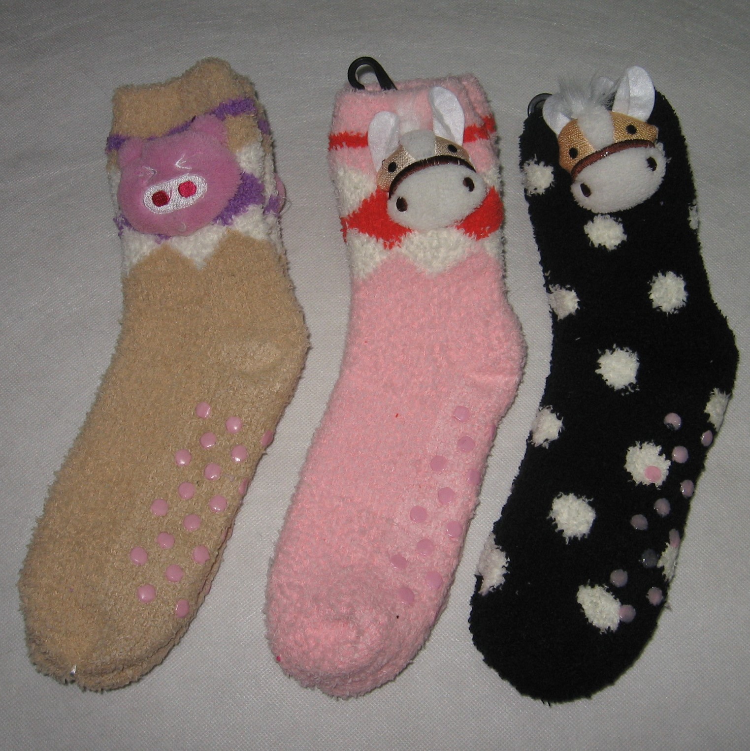 Half flannel socks