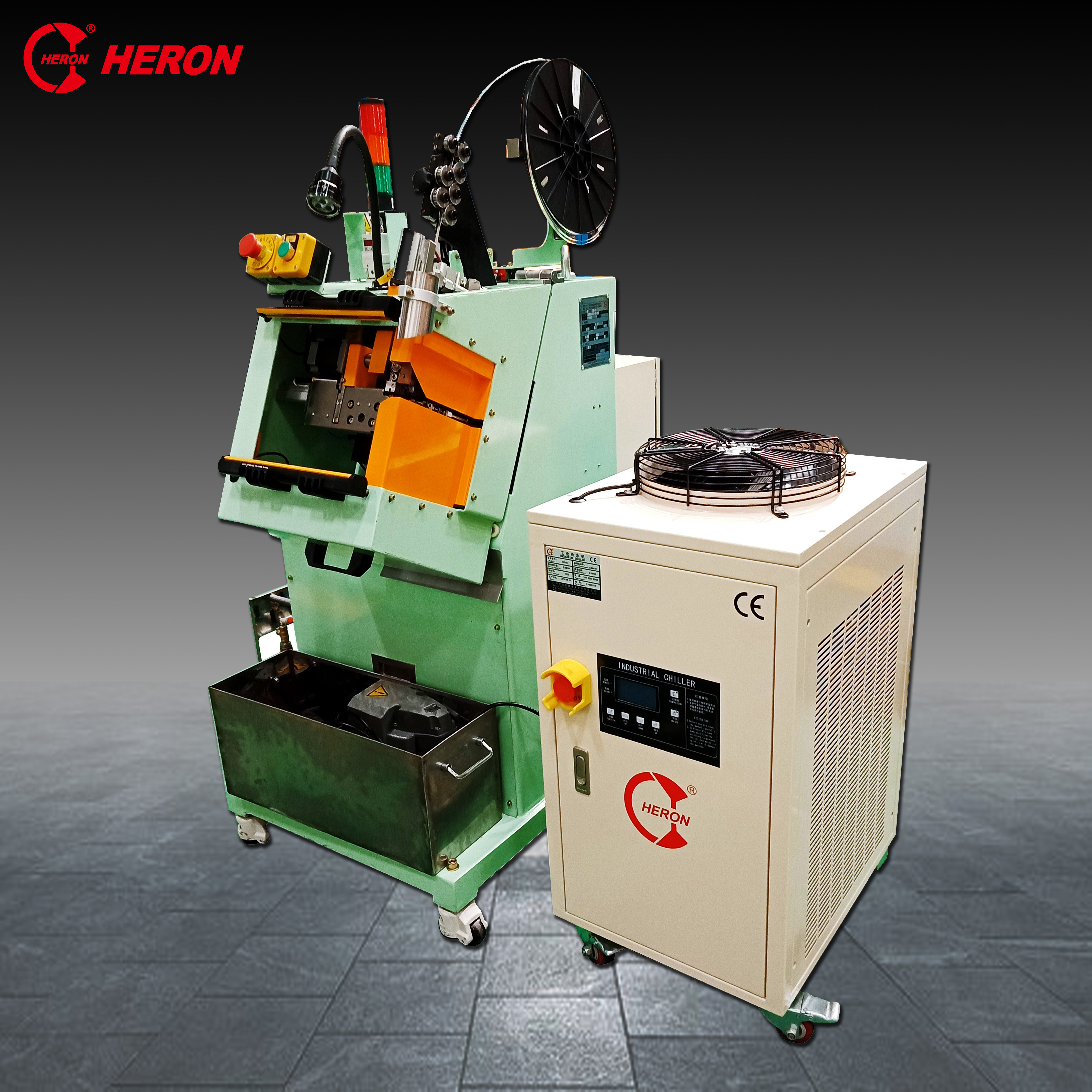 Compressor motor wire harness welding equipment
