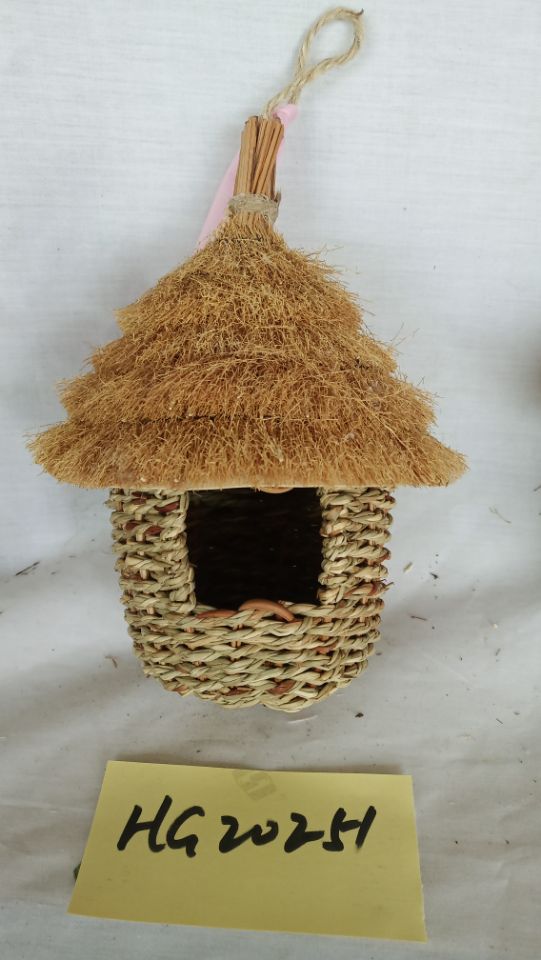 Grass Birdhouse