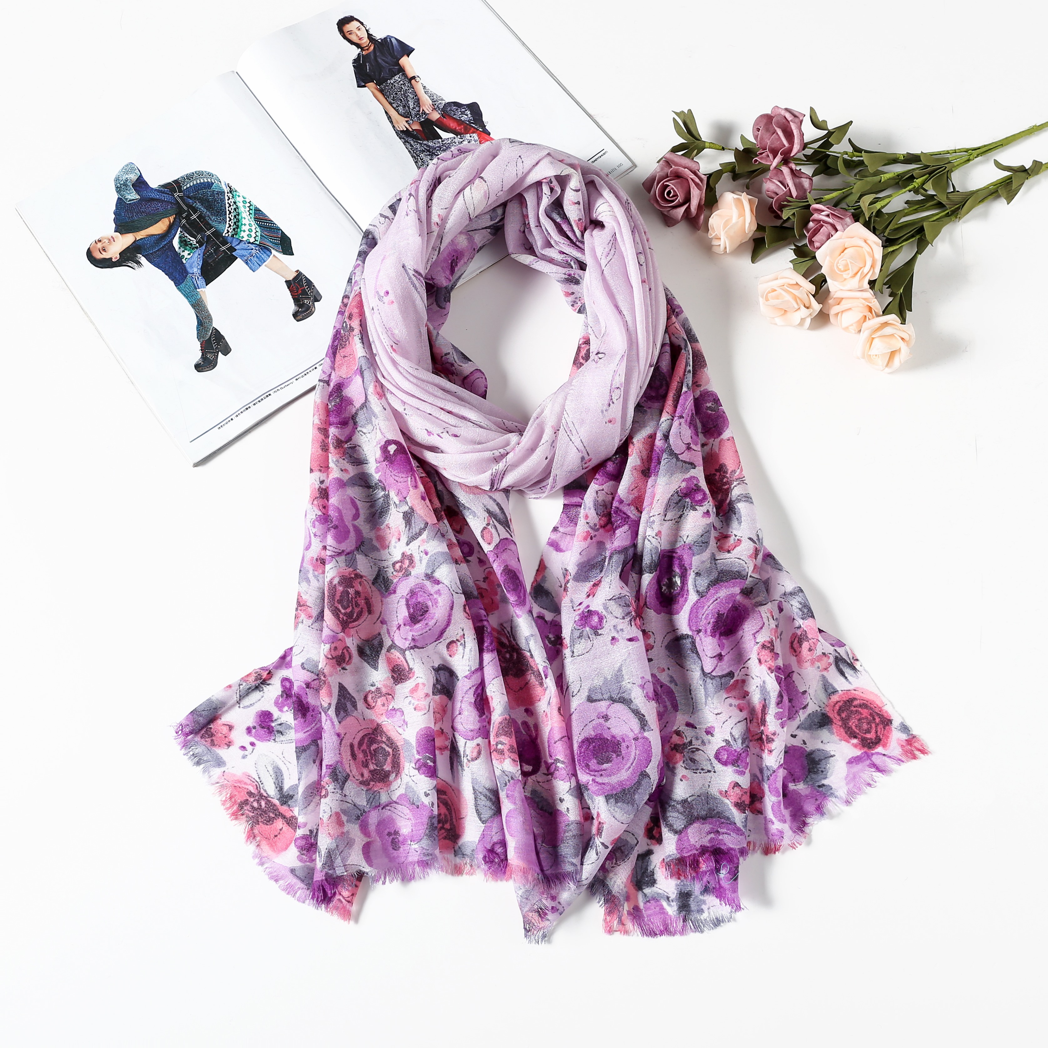 wool scarf summer spring scarf