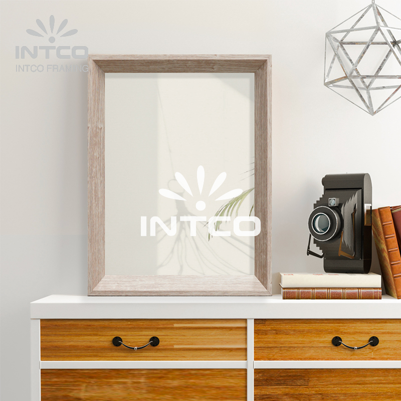 Oak Wood Grain Mirror