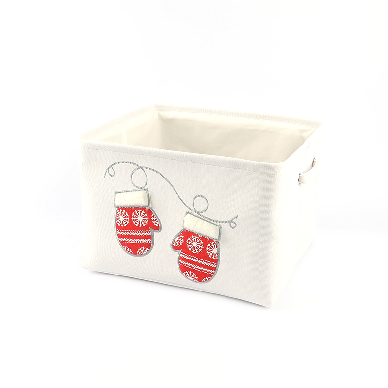 Fabric storage baskets