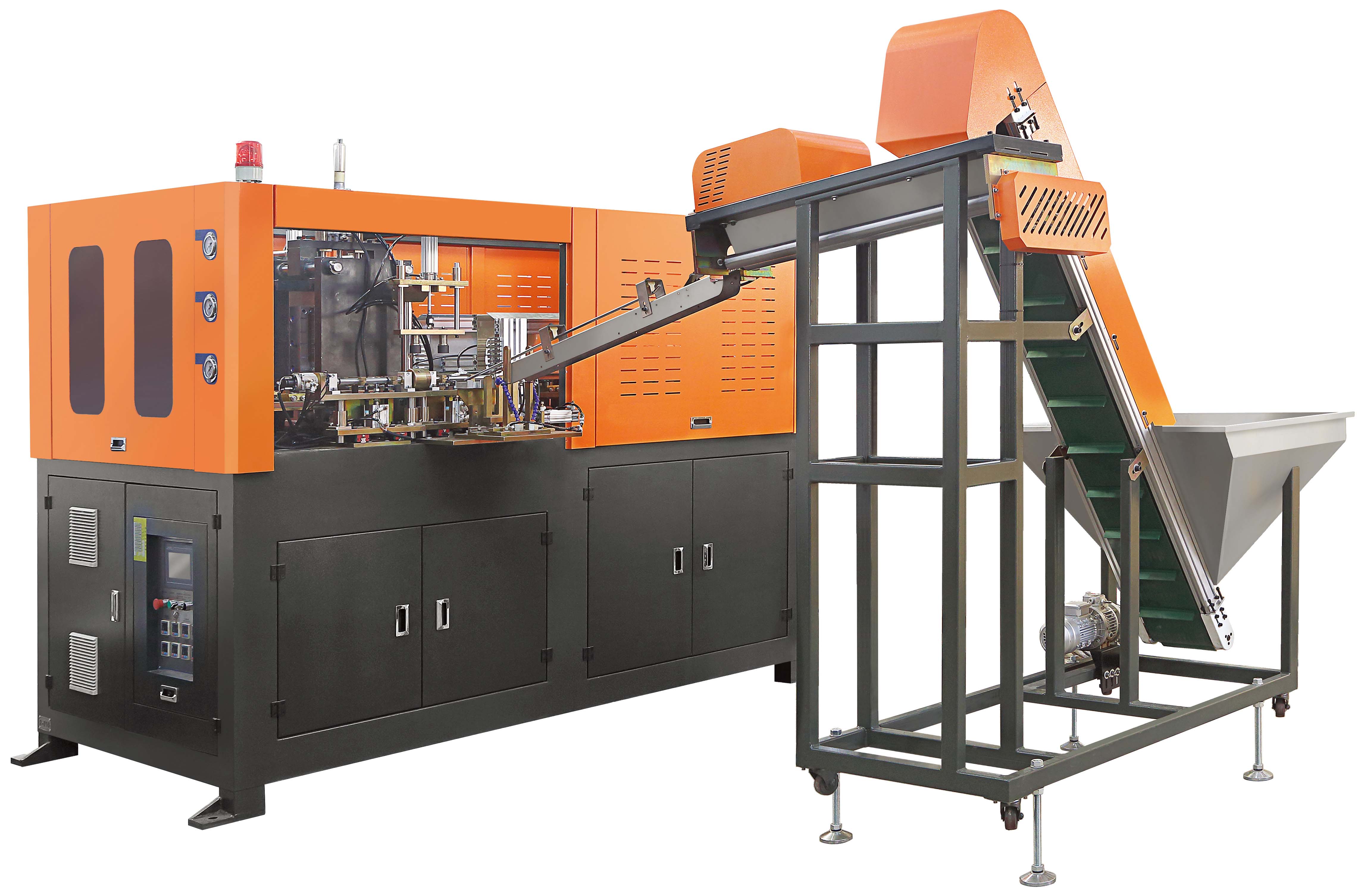 Eceng fully automatic 2cavities bottle blowing machine