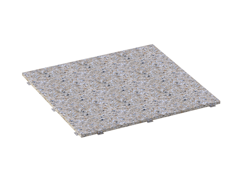 Natural Stone Lacquer solid aluminum panel