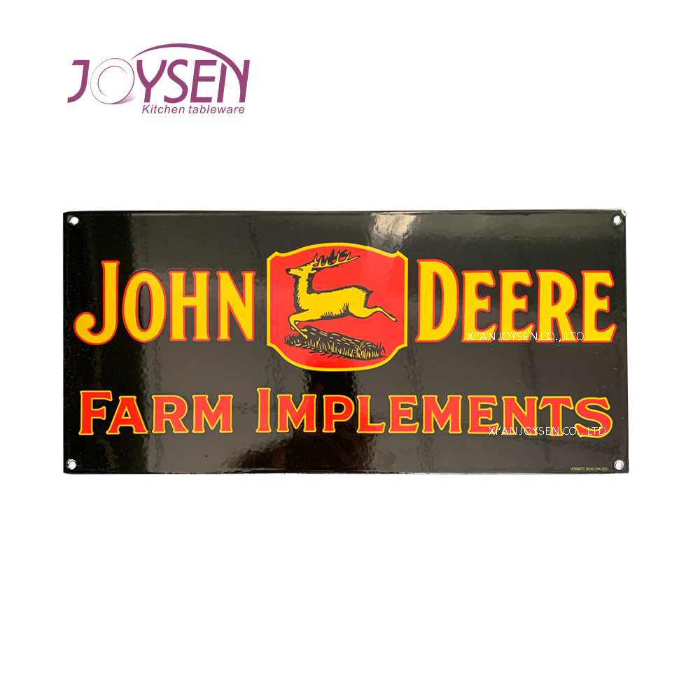 Enamel Metal Sign, Advertising Sign. Decorative Plate