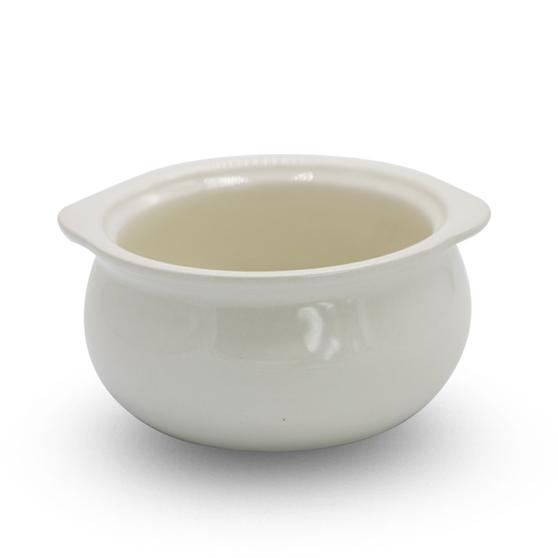 Double ear CERAMIC bowl