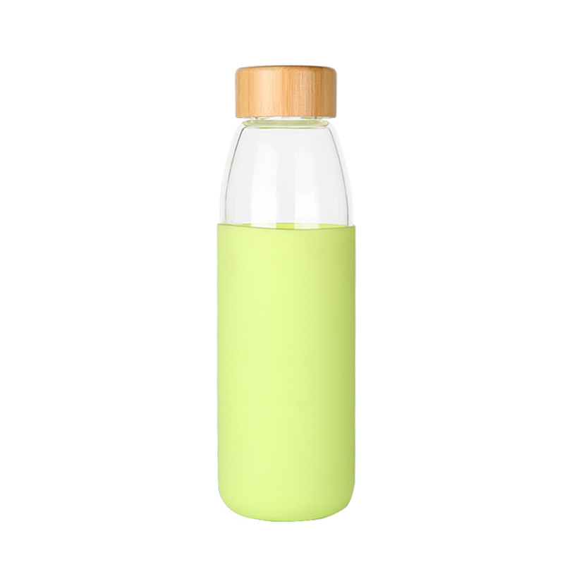 Glass water bottle